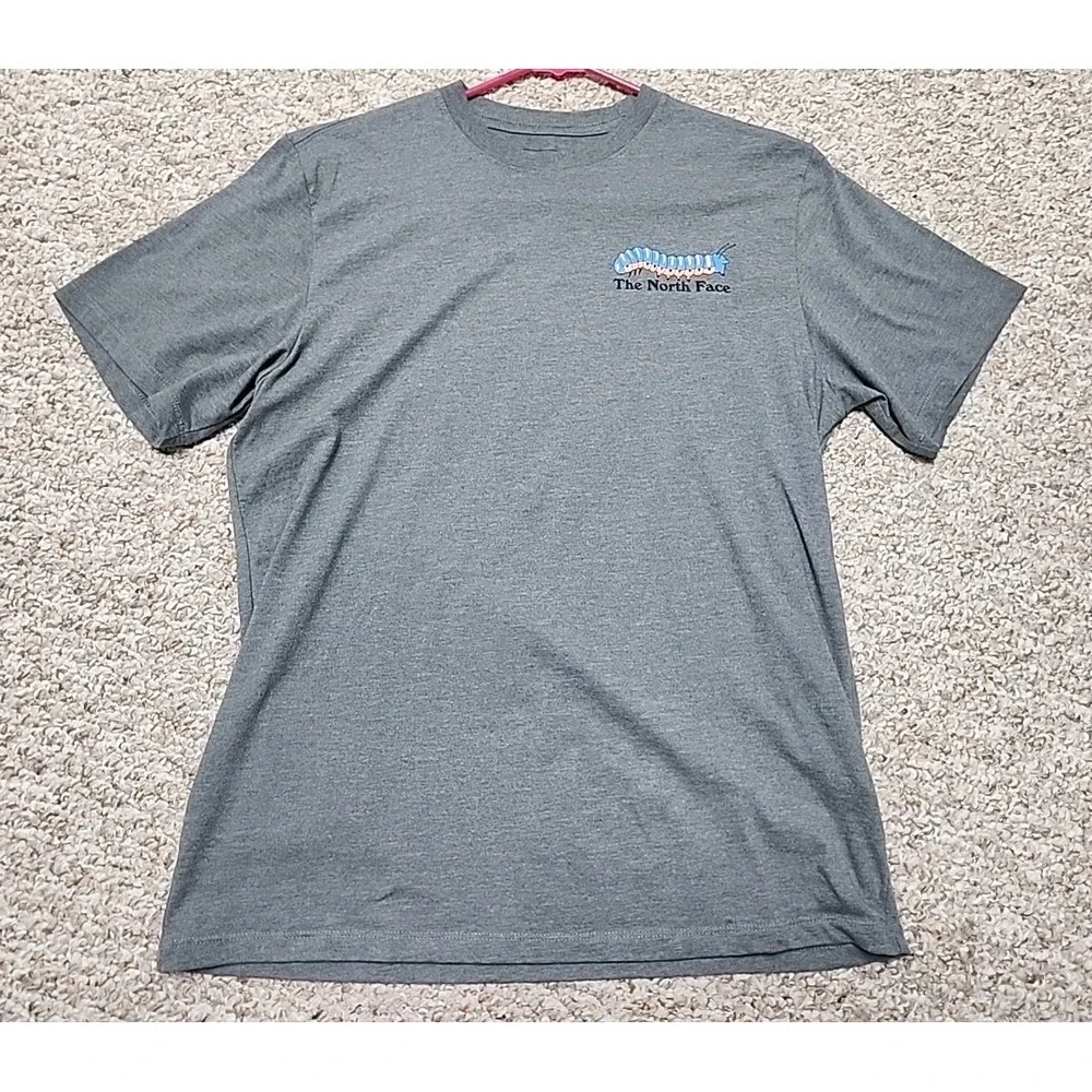 The North Face Support Your Local Campground Trail Hiking Gray‎ Men's Size M